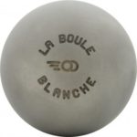 Boule de pétanque Inox de la marque La Boule Blanche