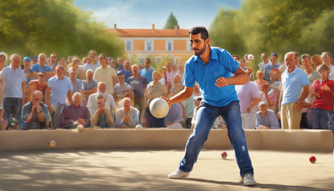 découvrez mostefa mimouni, la star montante de la pétanque, dont le talent et la détermination le propulsent vers les sommets du sport. plongez dans son parcours inspirant et ses accomplissements séduisants qui font de lui une figure incontournable de la pétanque moderne.